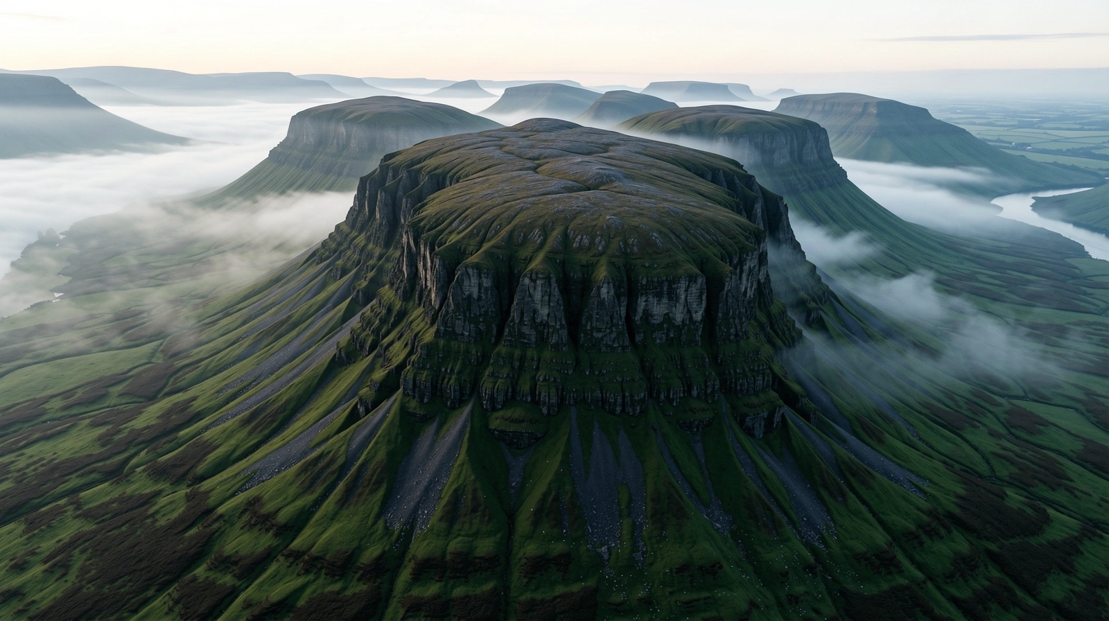 Atmospheric Landscape Background